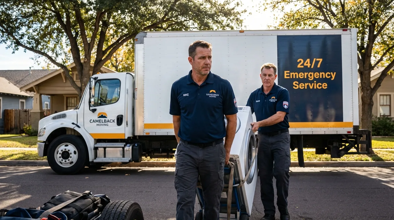 CamelBack Moving crew loading furniture in Mays Landing, NJ