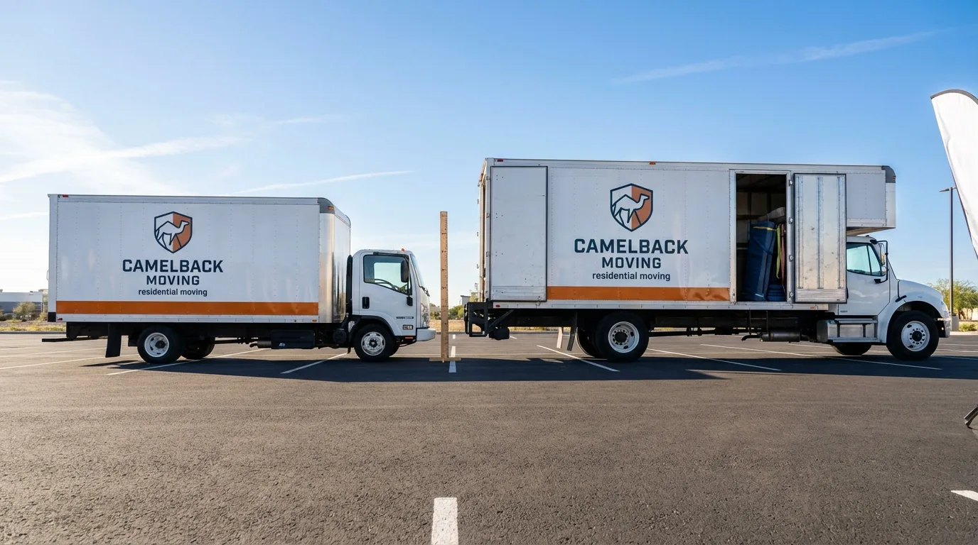 Moving truck size capacity guide in Mays Landing